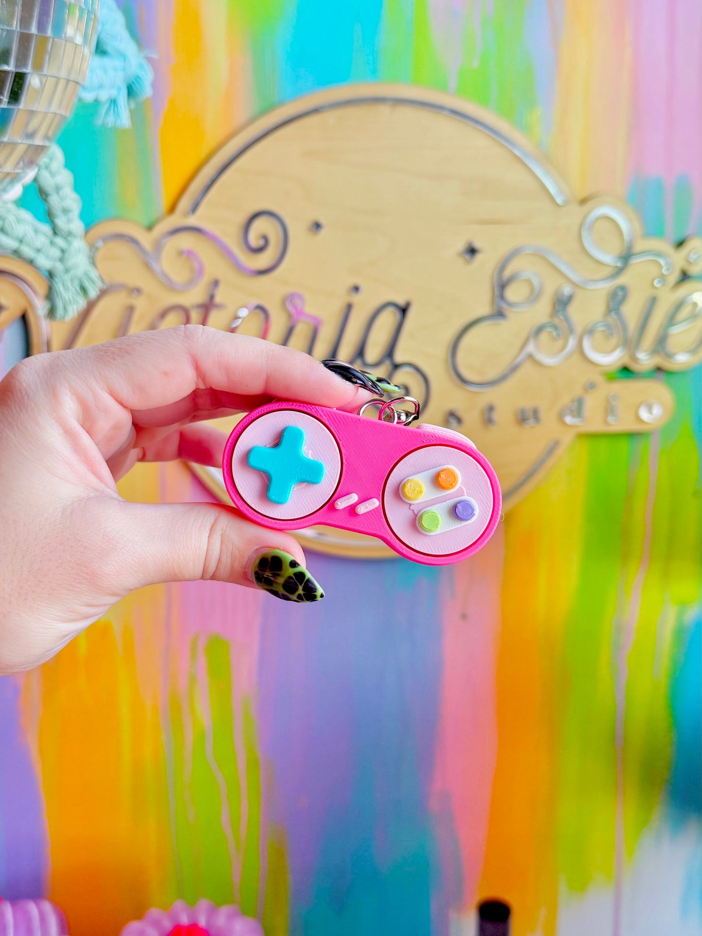 Super Controller Clicker Keychain