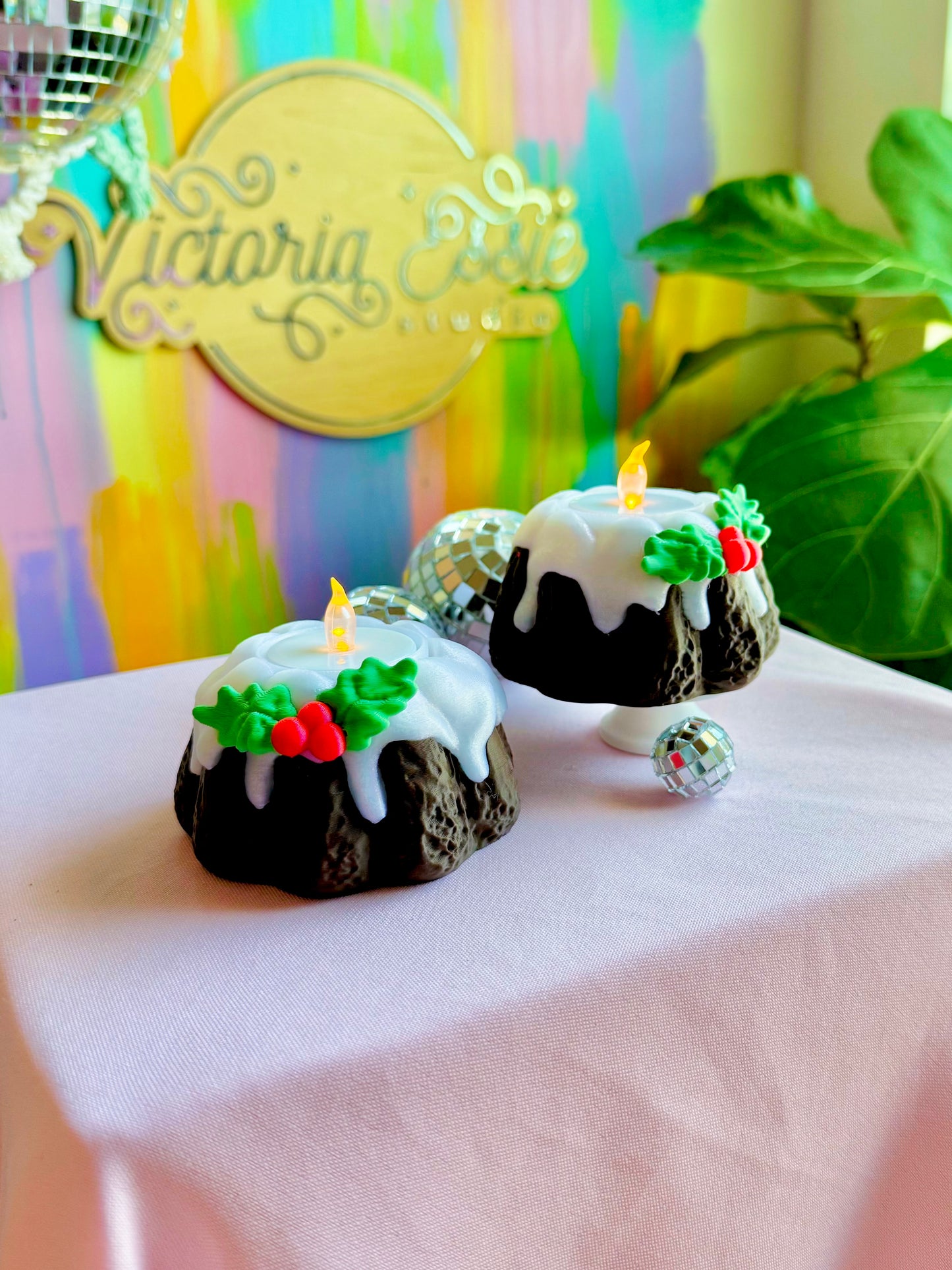 Pudding Tea Light Clicker