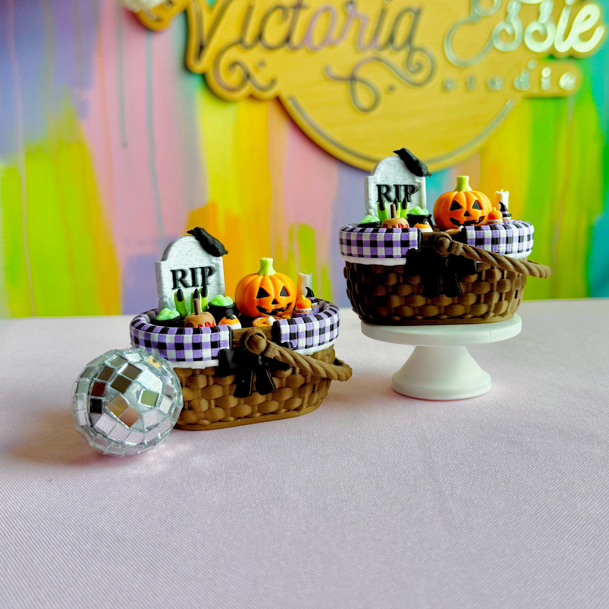 Halloween Picnic Basket Multi Clicker