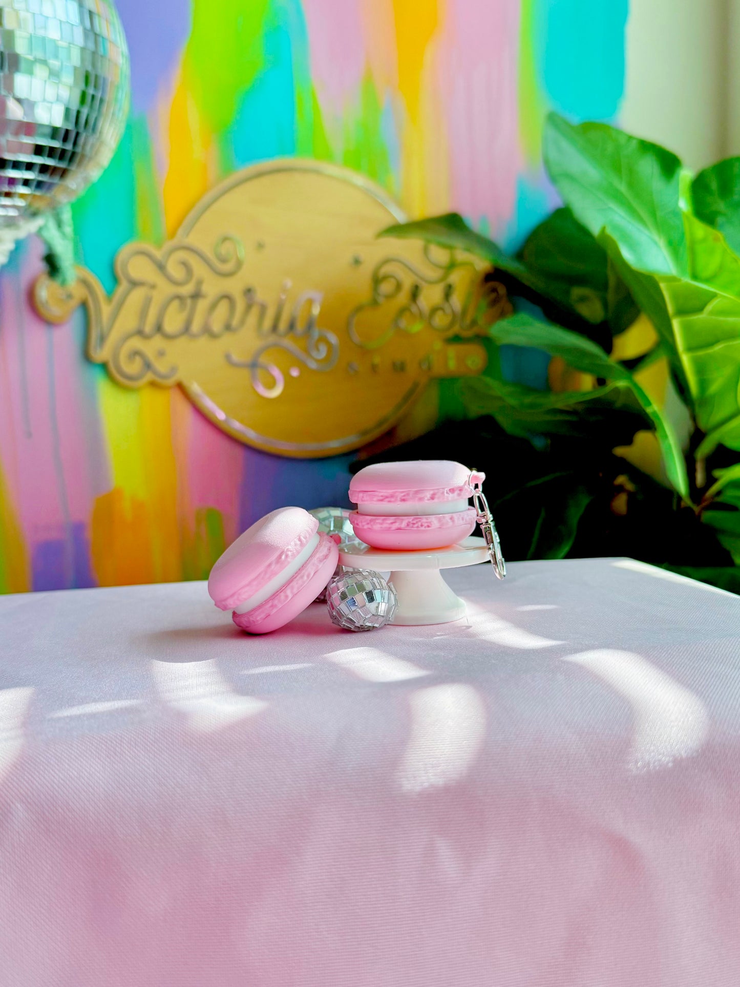 Macaron Clicker Keychain