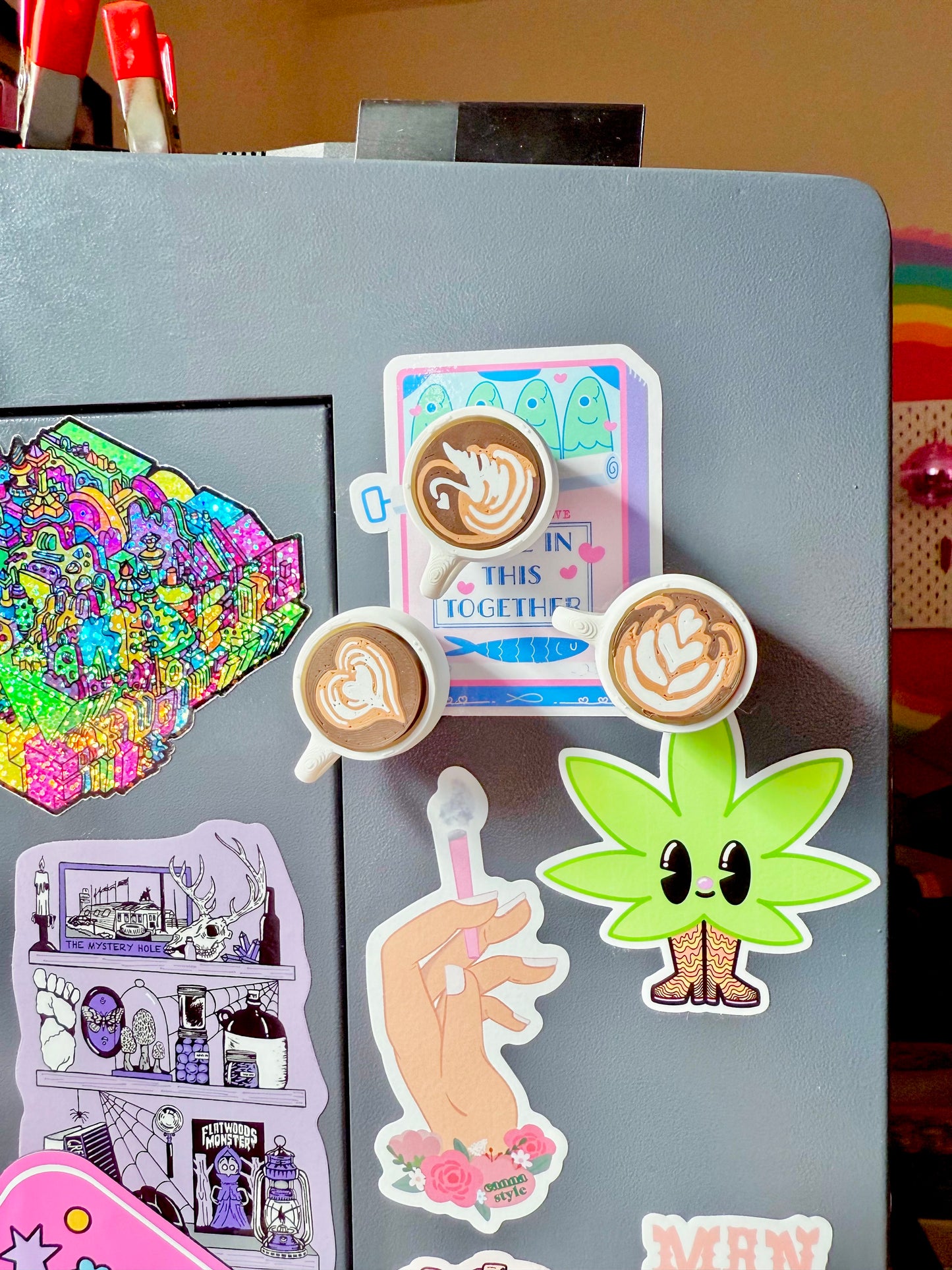 Latté Clicker Magnet 3pc Set