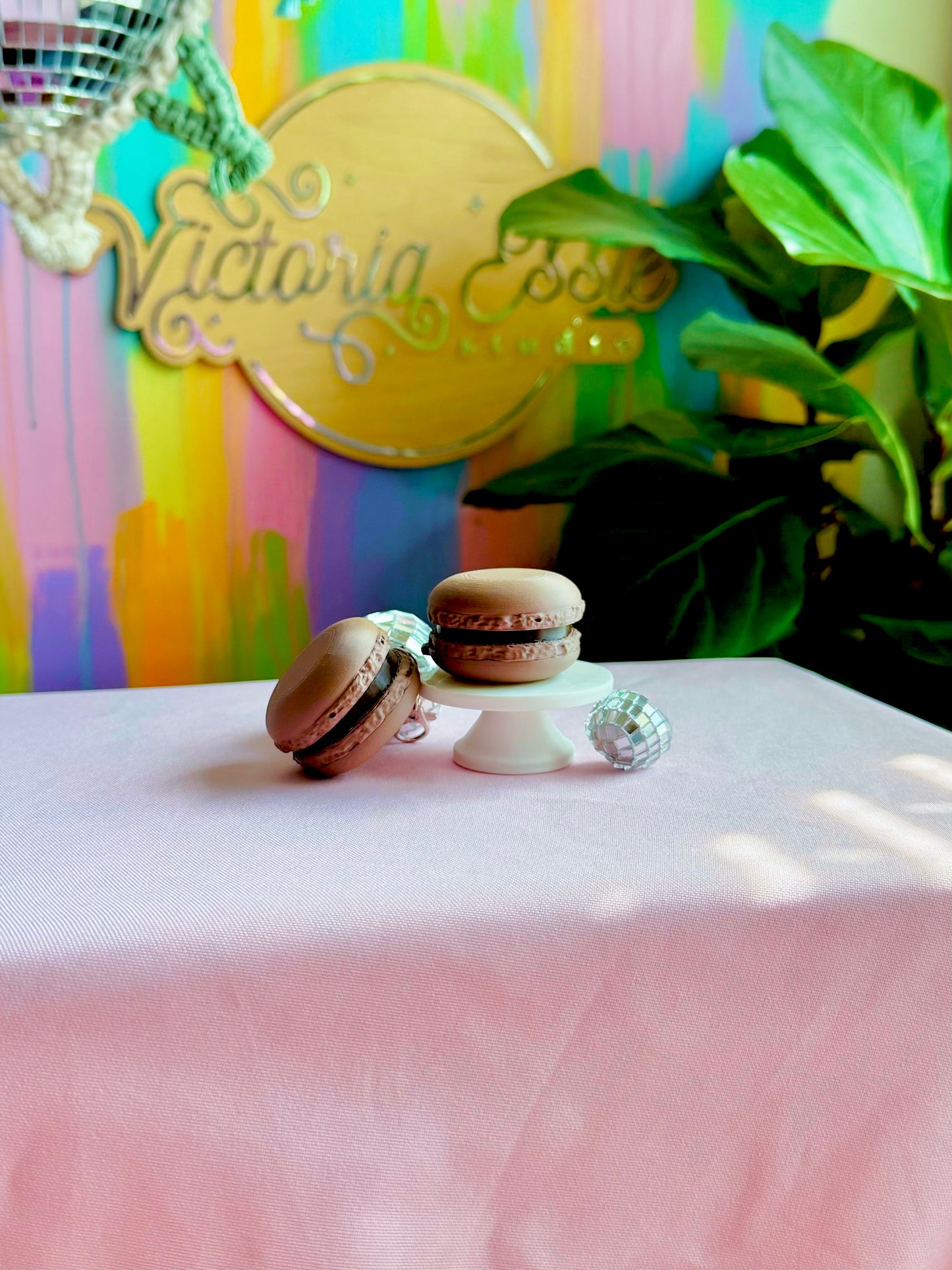 Macaron Clicker Keychain