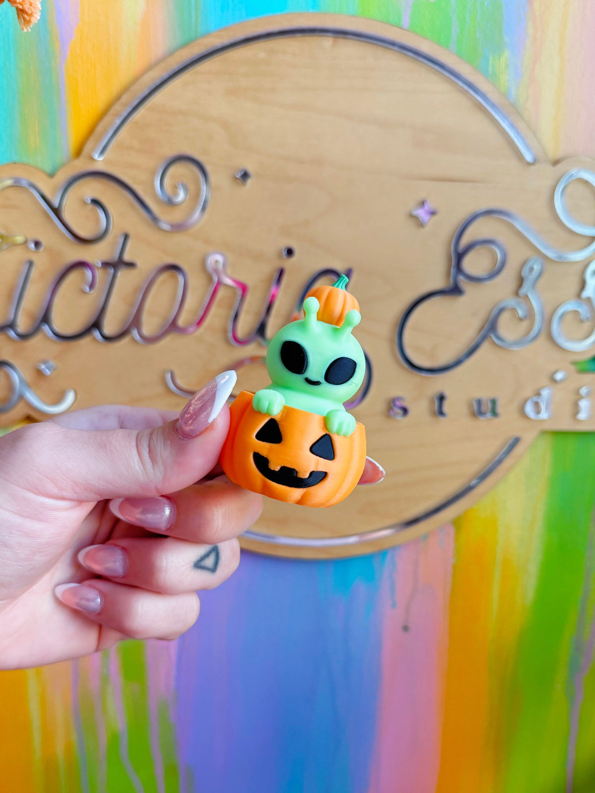 Alien Jack-O’-Lantern Clicker