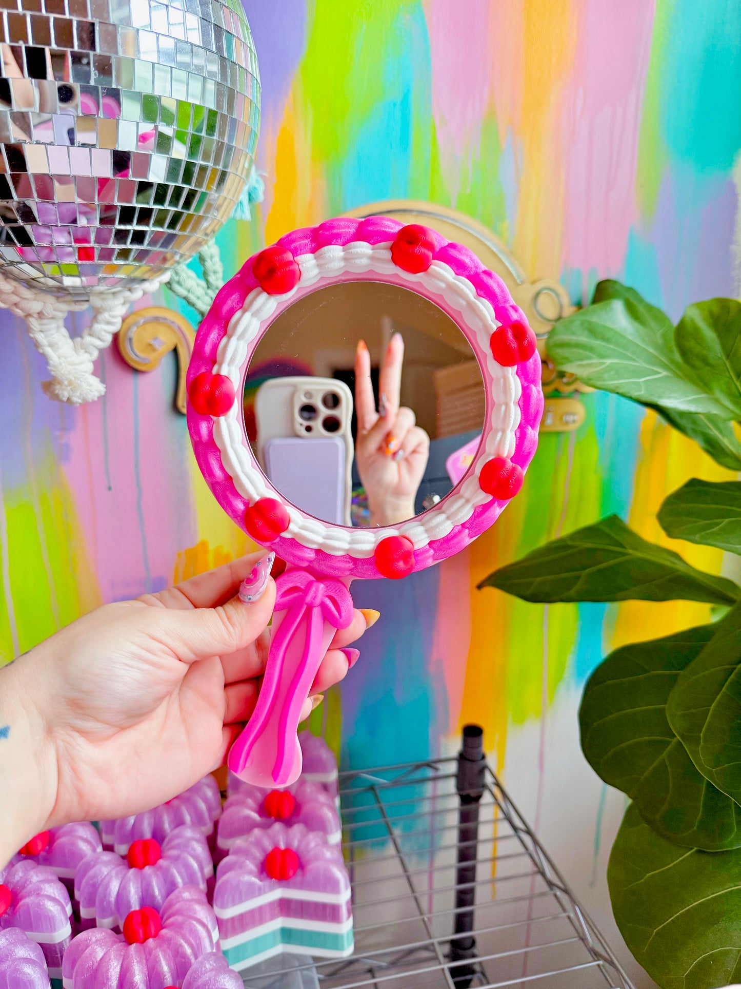 Cake Hand Mirror