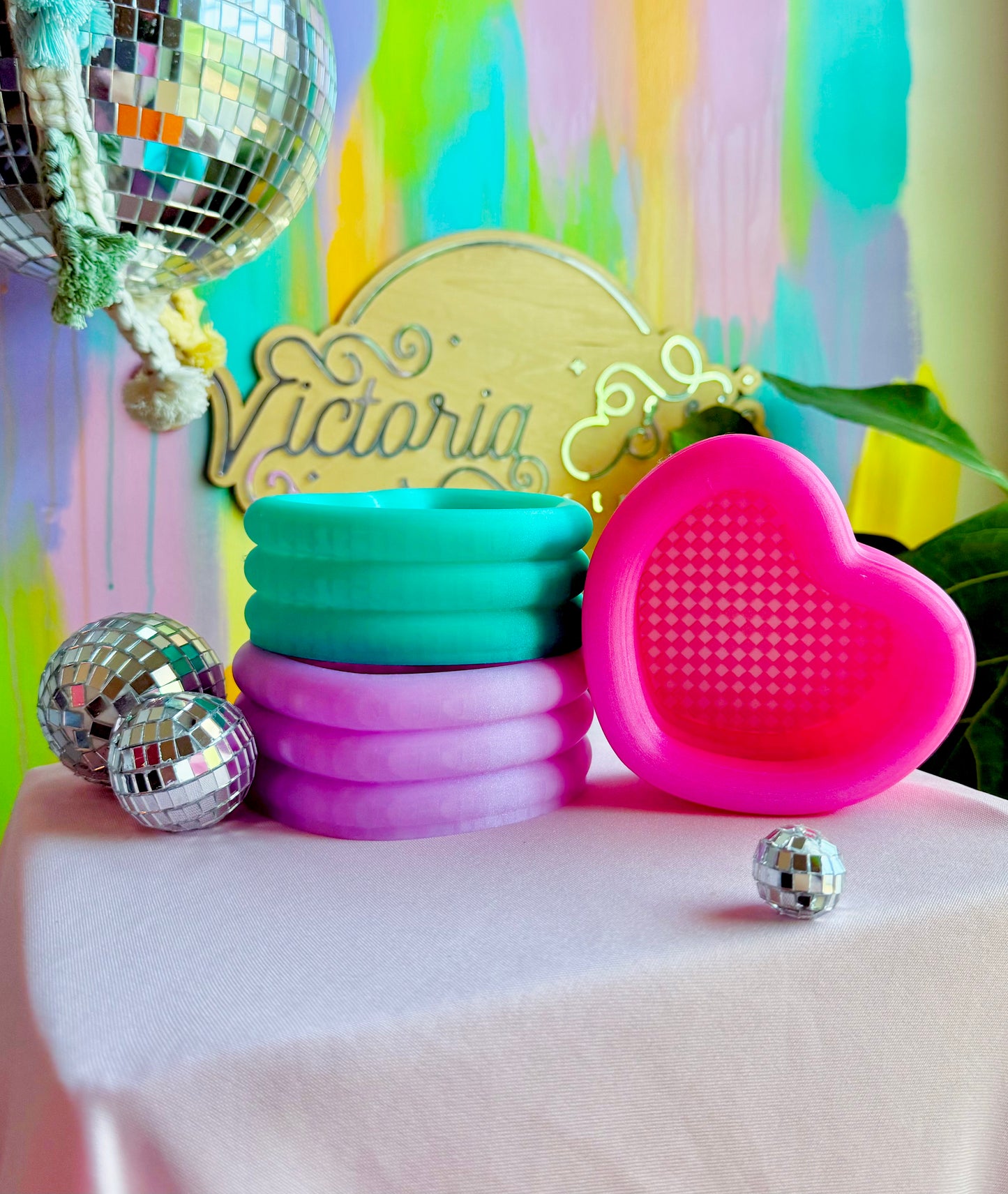 Heart Tub Trinket Bowl