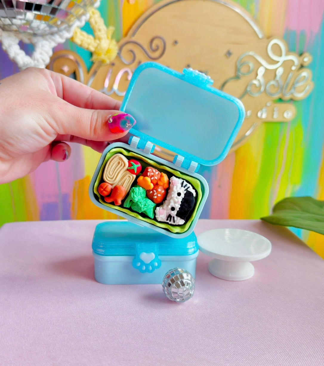 Baby Blue Bento Box