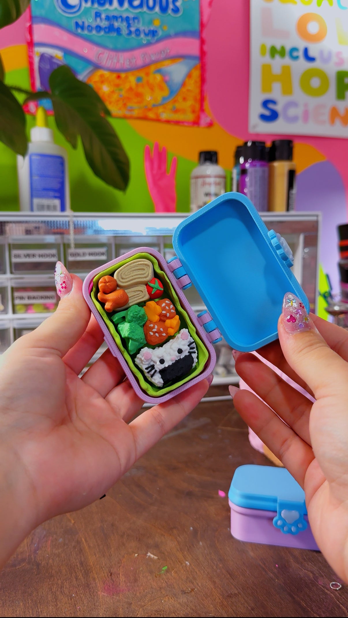 Blue/Purple Bento Box