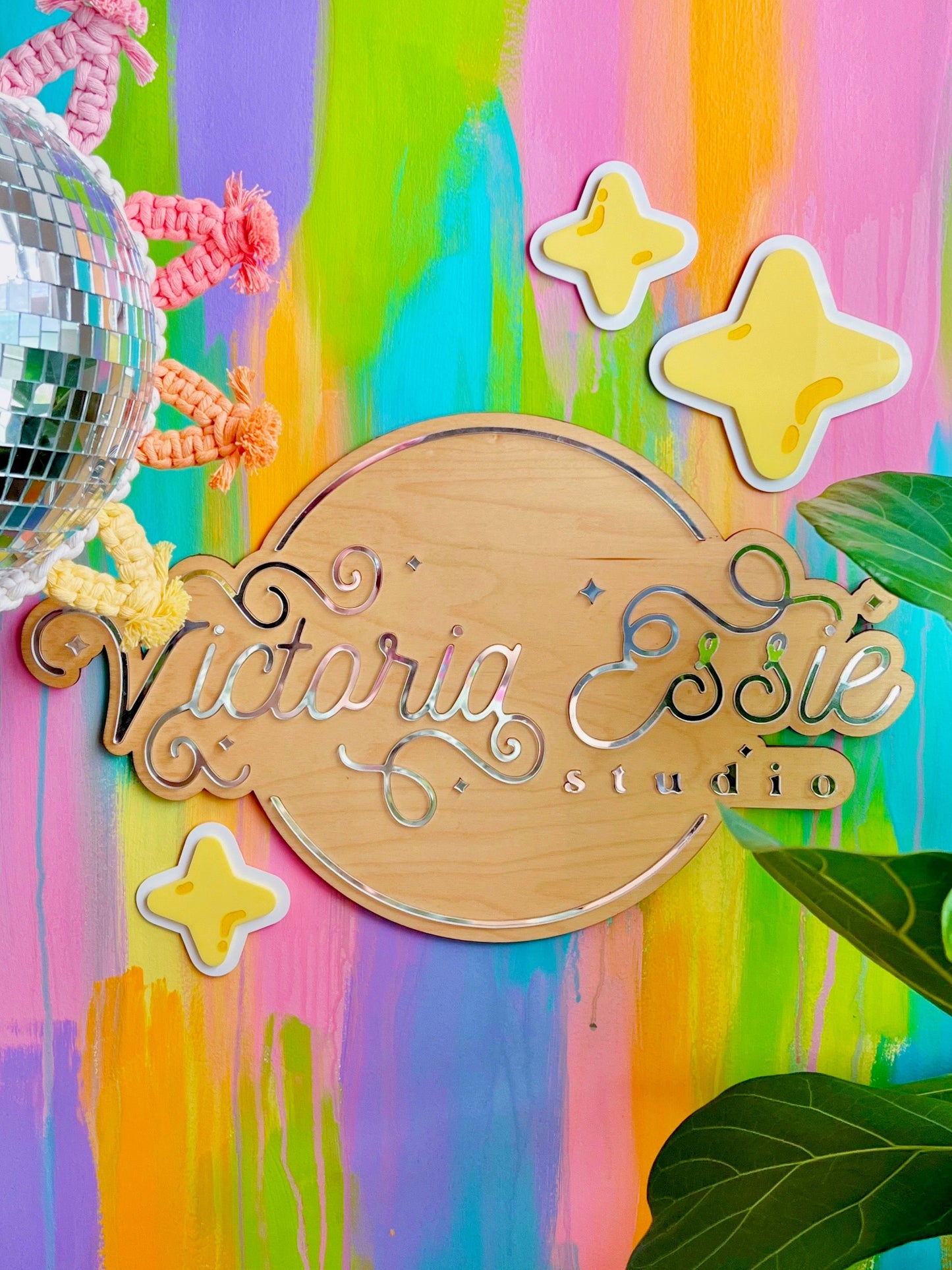 Star Burst Wall Stickers