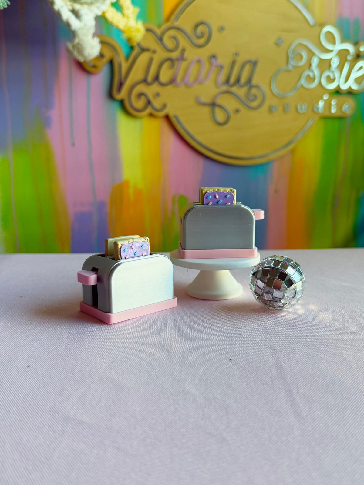 Toaster Clicker Keychain
