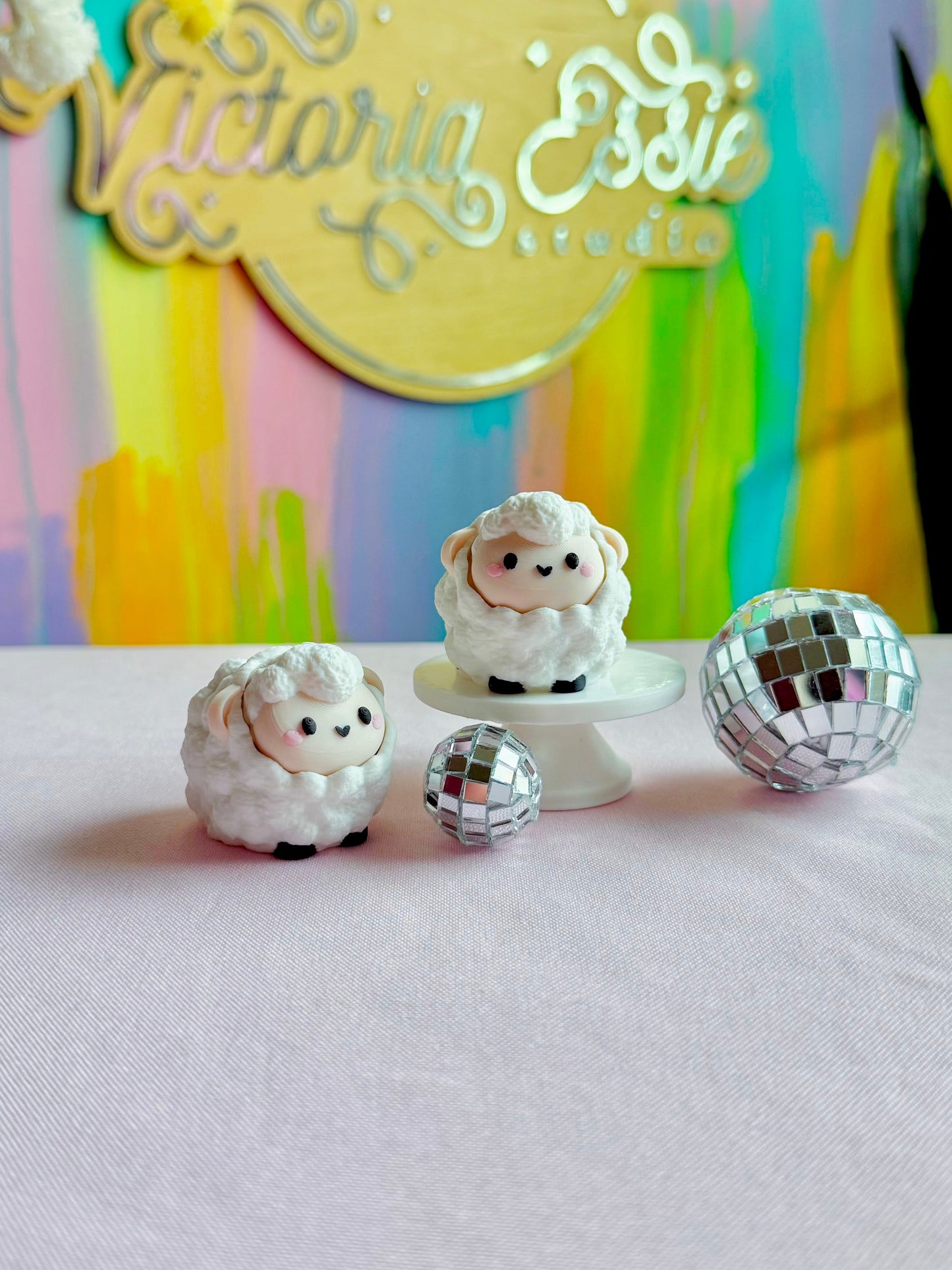 Sheep Clicker Keychain