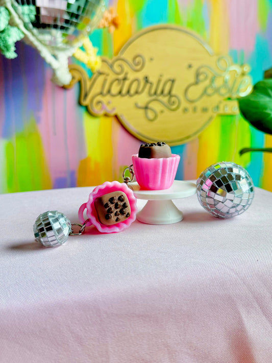 Chocolate Truffle Clicker Keychain