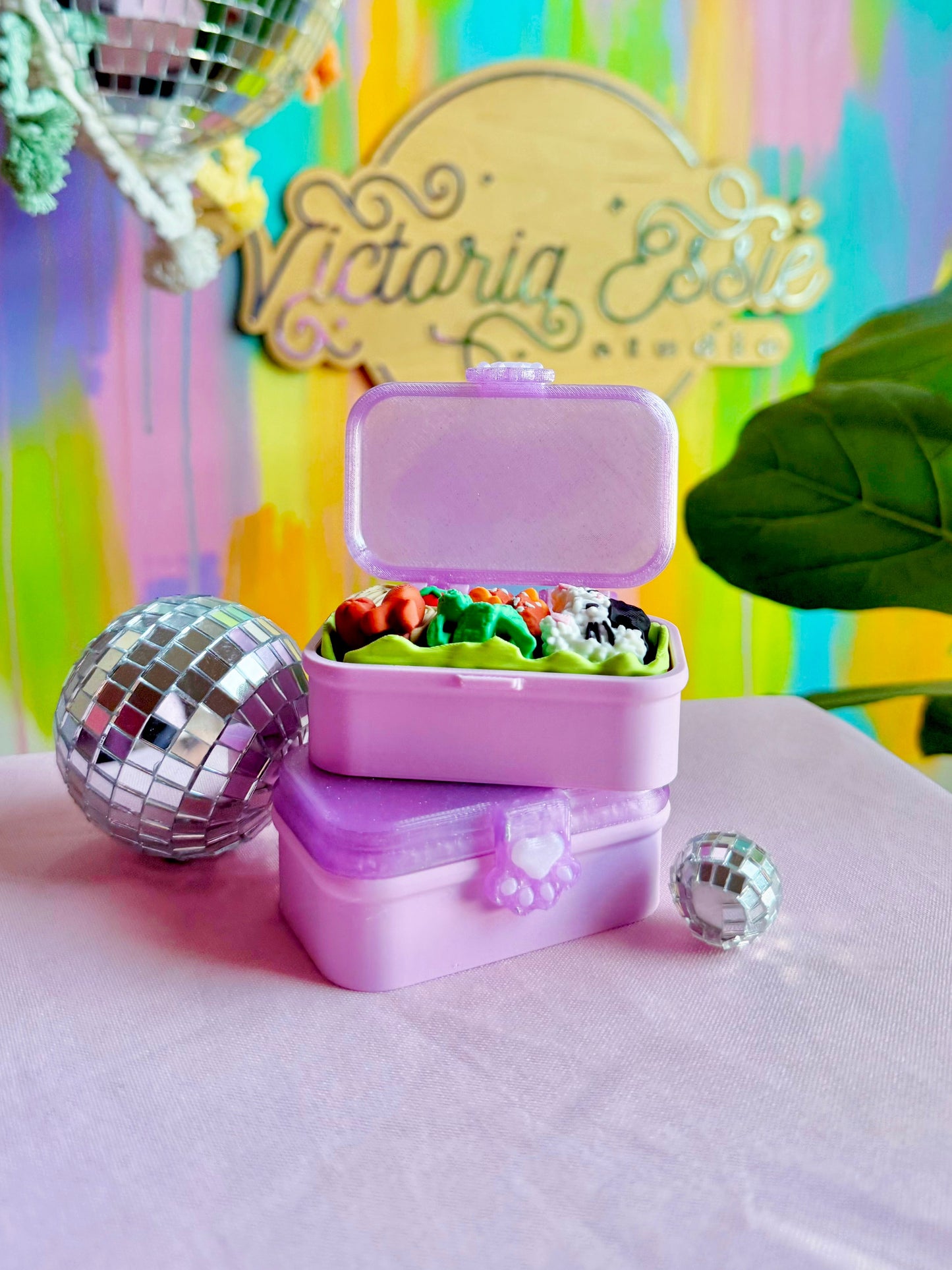 Purple Jelly Bento Box