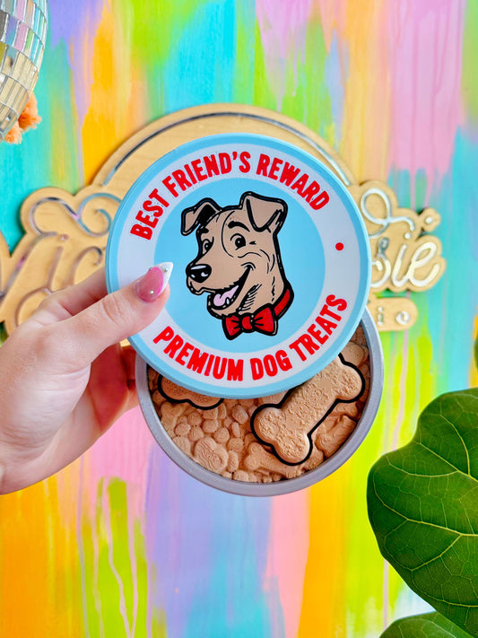 Dog Treat Tin Clicker