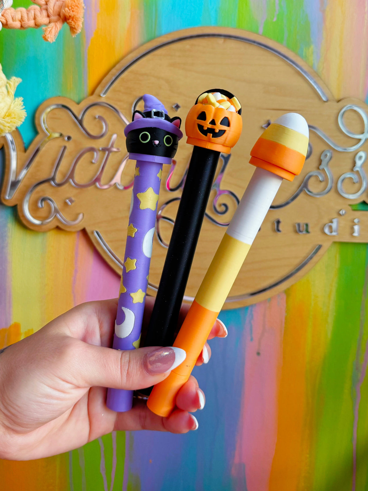 Clicky Halloween Pen Set