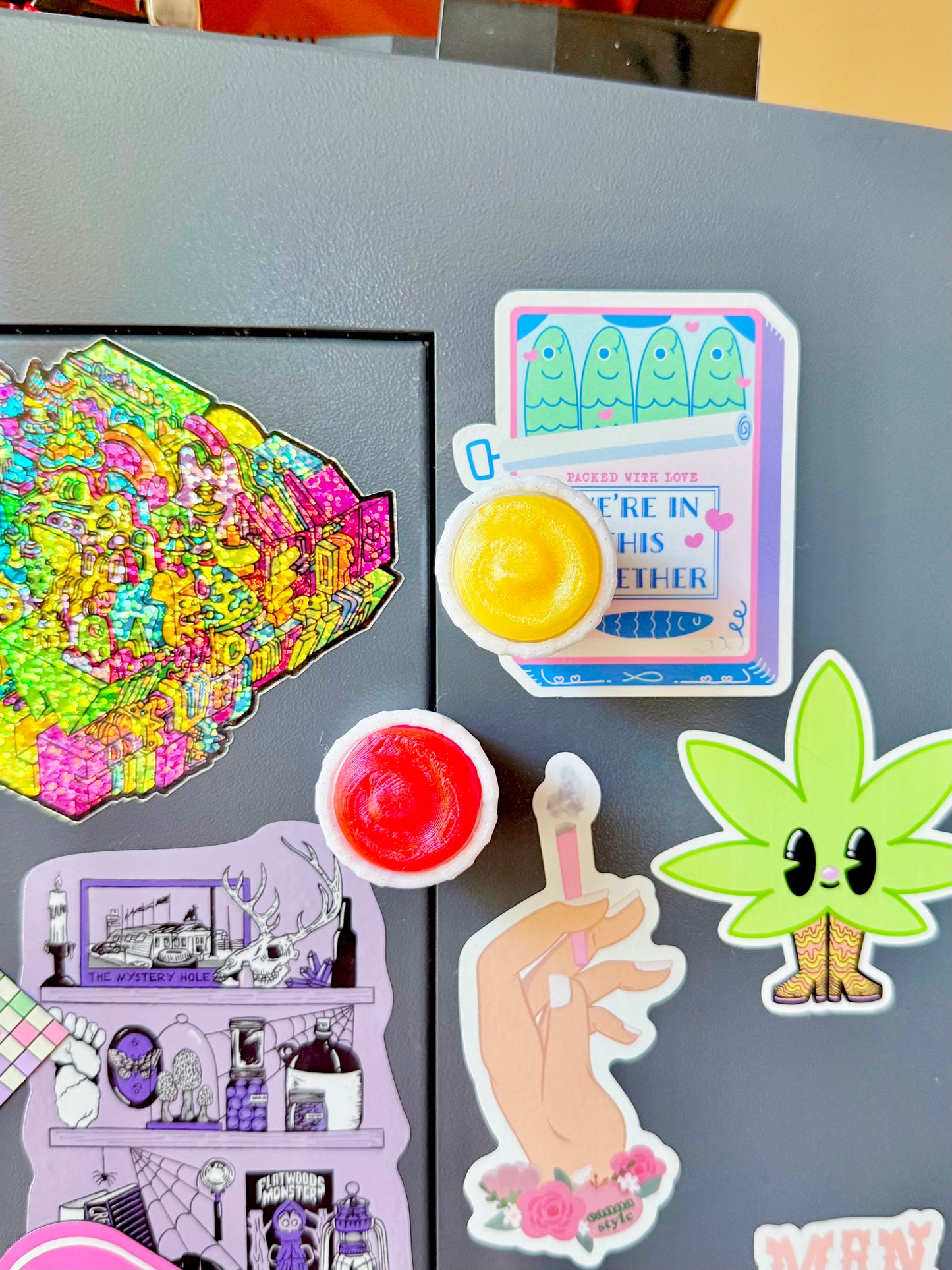 Condiment Clicker Magnet