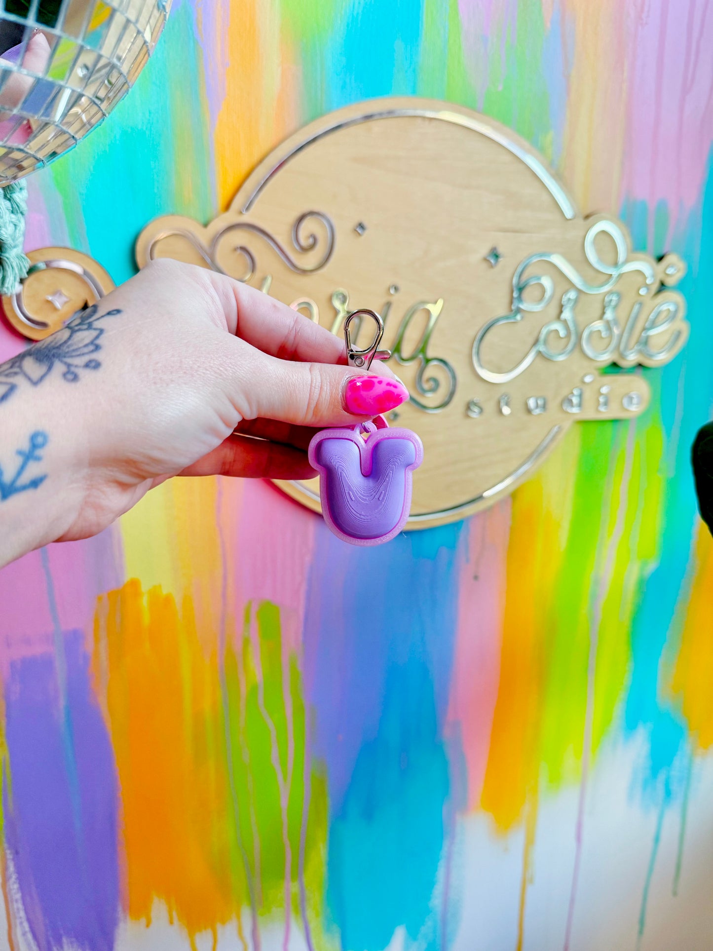 Lucky Charms Clicker Keychain