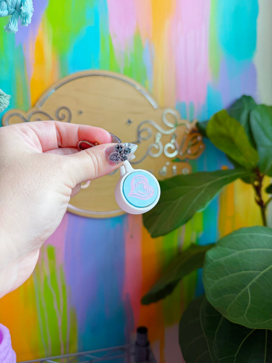 Latté Clicker Keychain