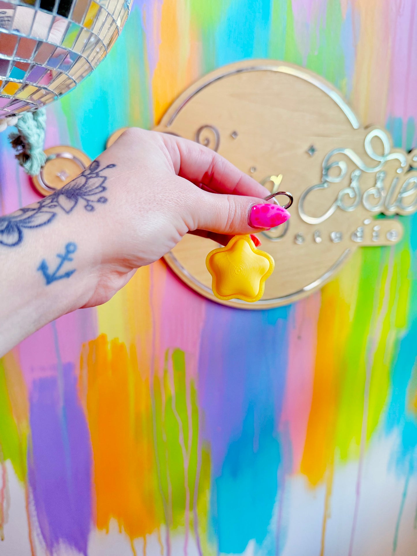 Lucky Charms Clicker Keychain