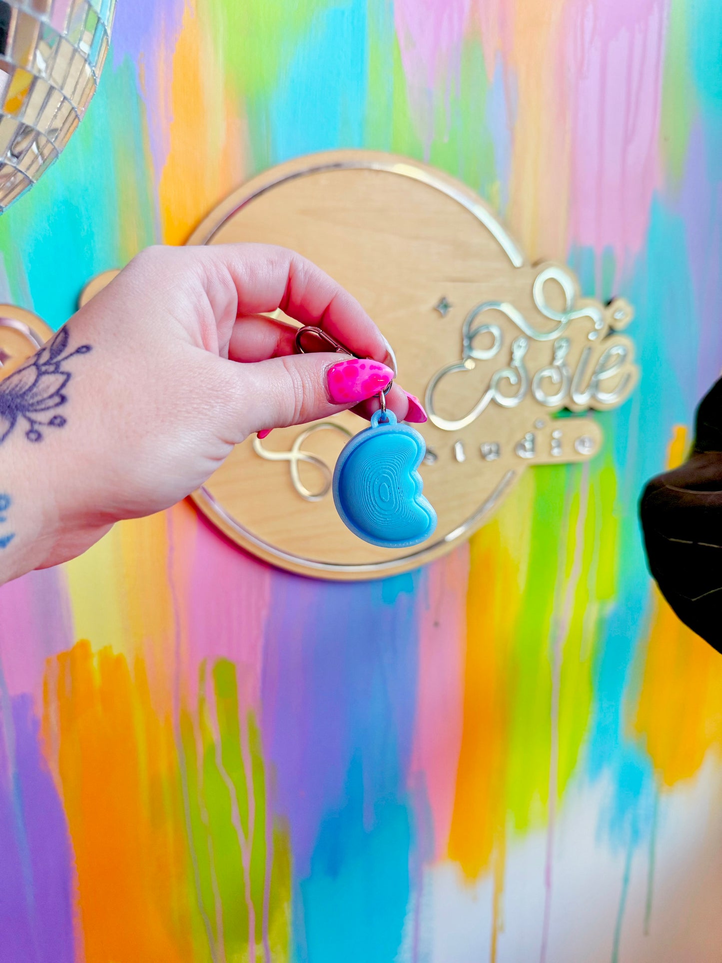 Lucky Charms Clicker Keychain