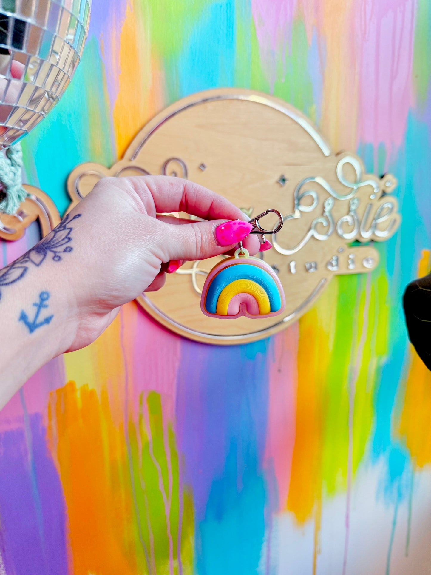 Lucky Charms Clicker Keychain