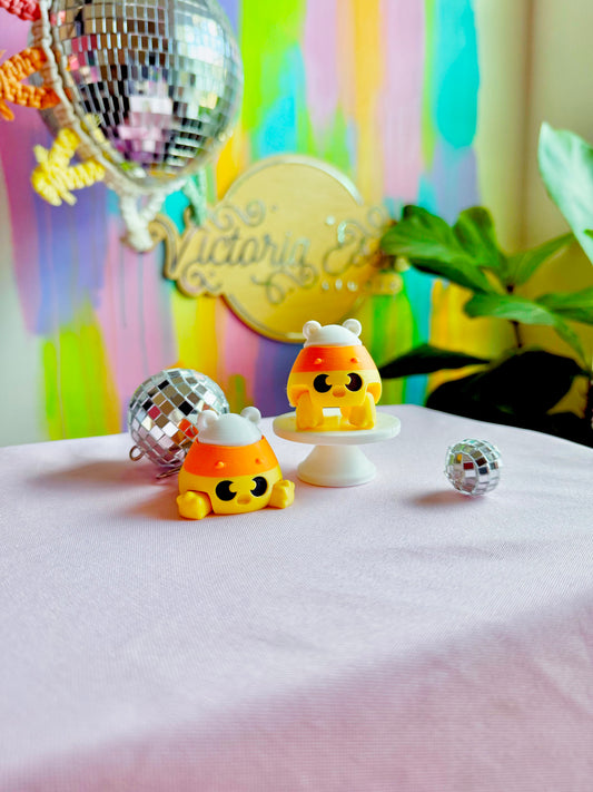 Candy Corn Clicker Keychain