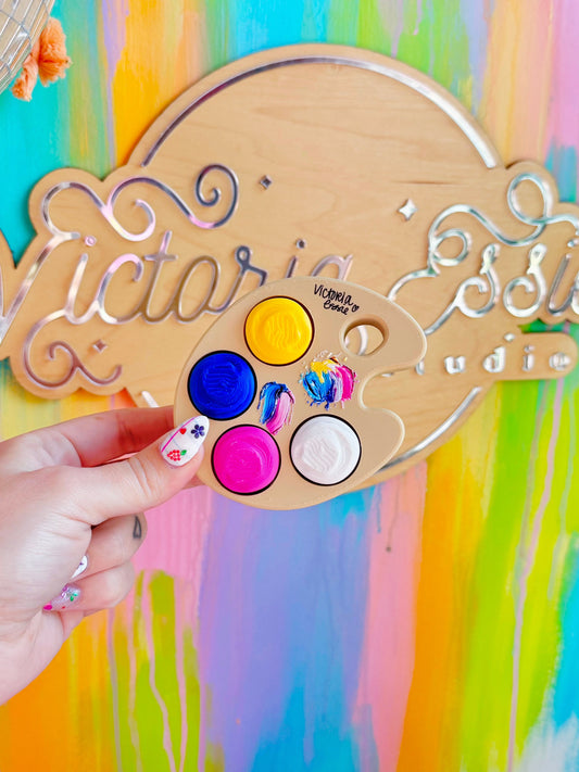 Paint Palette 4-Clicker Mixed Fidget (restock 6/10)