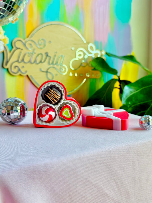 Holiday Heart Box Clicker