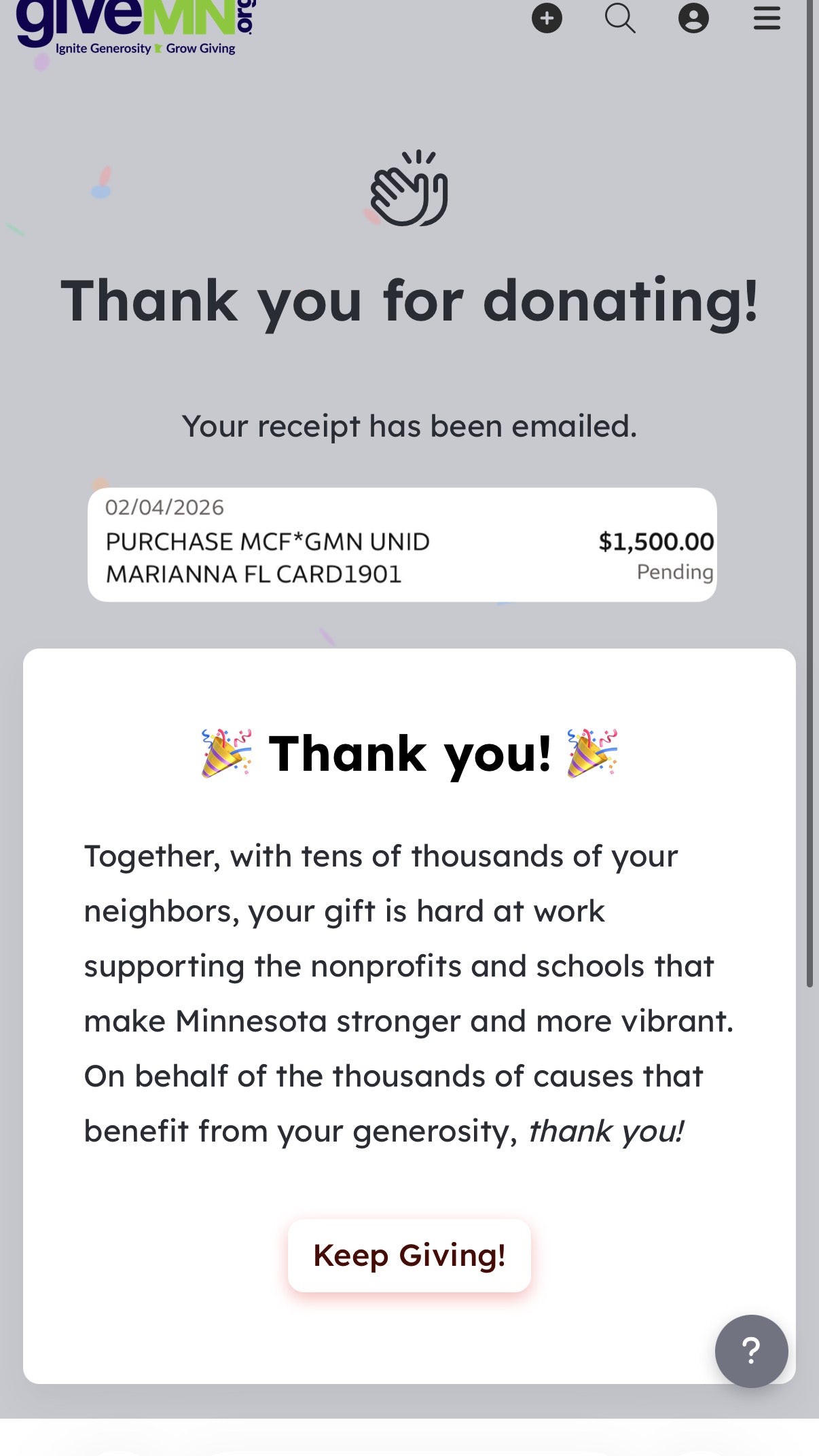 Melt Ice Donation Fund!