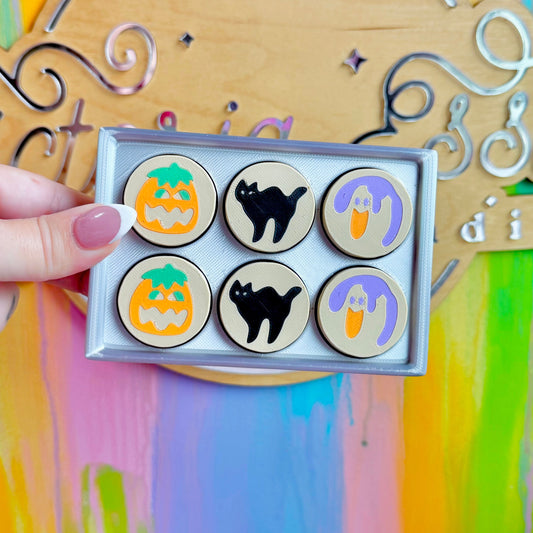 Halloween Cookie Sheet Mixed Clicker