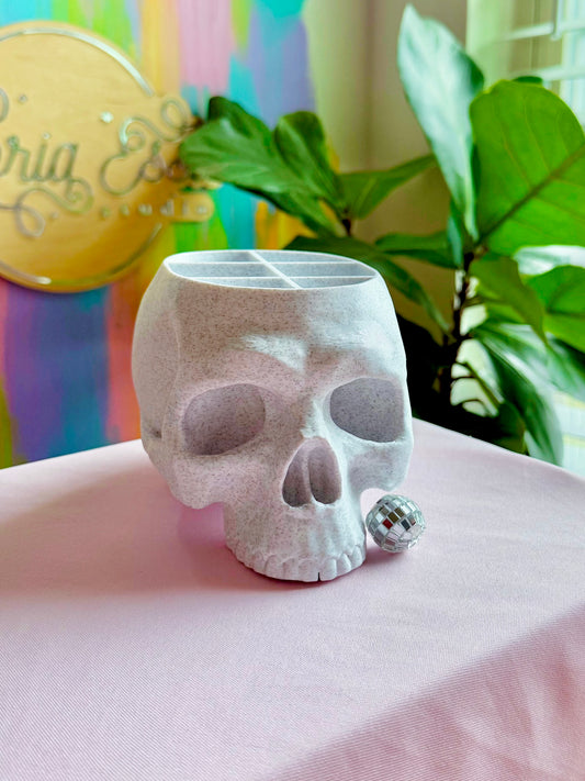 Skull Pen Orangizer