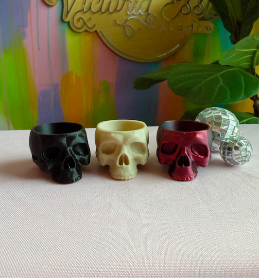 Mini Skull Magnetic Small Parts Cup
