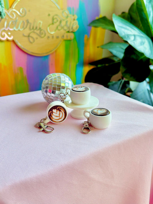 Mystery Mocha Latte Clicker Keychain