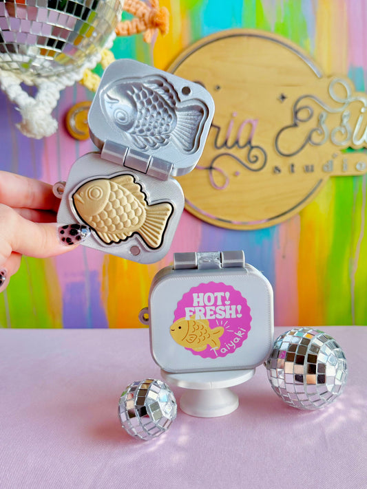 Taiyaki Clicker Keychain