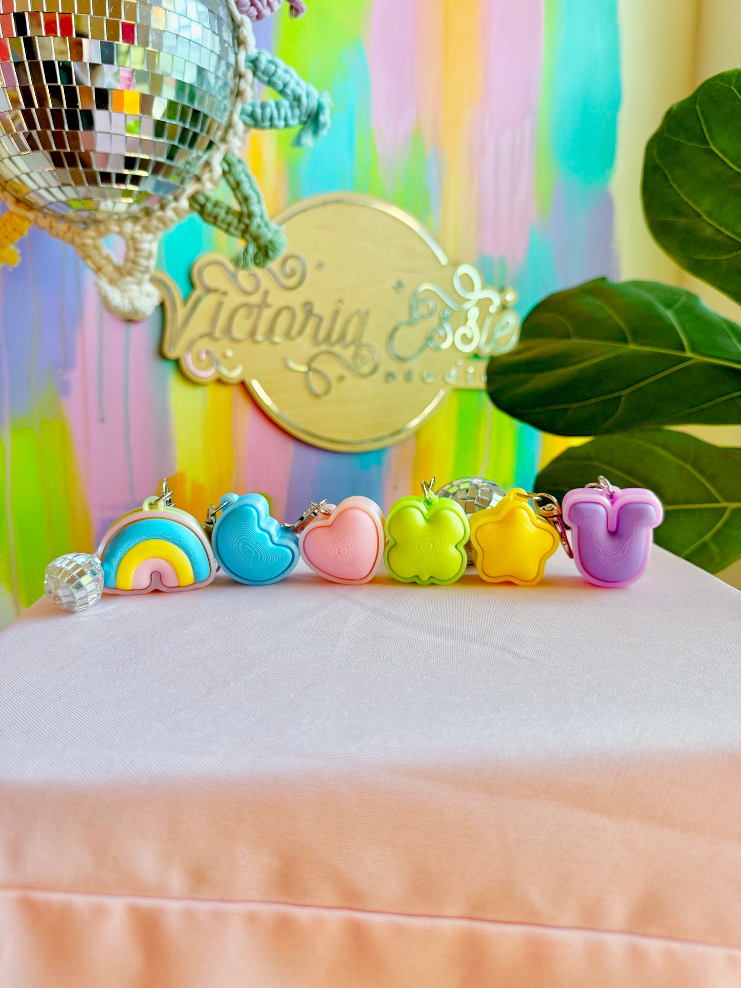 Lucky Charms Clicker Keychain