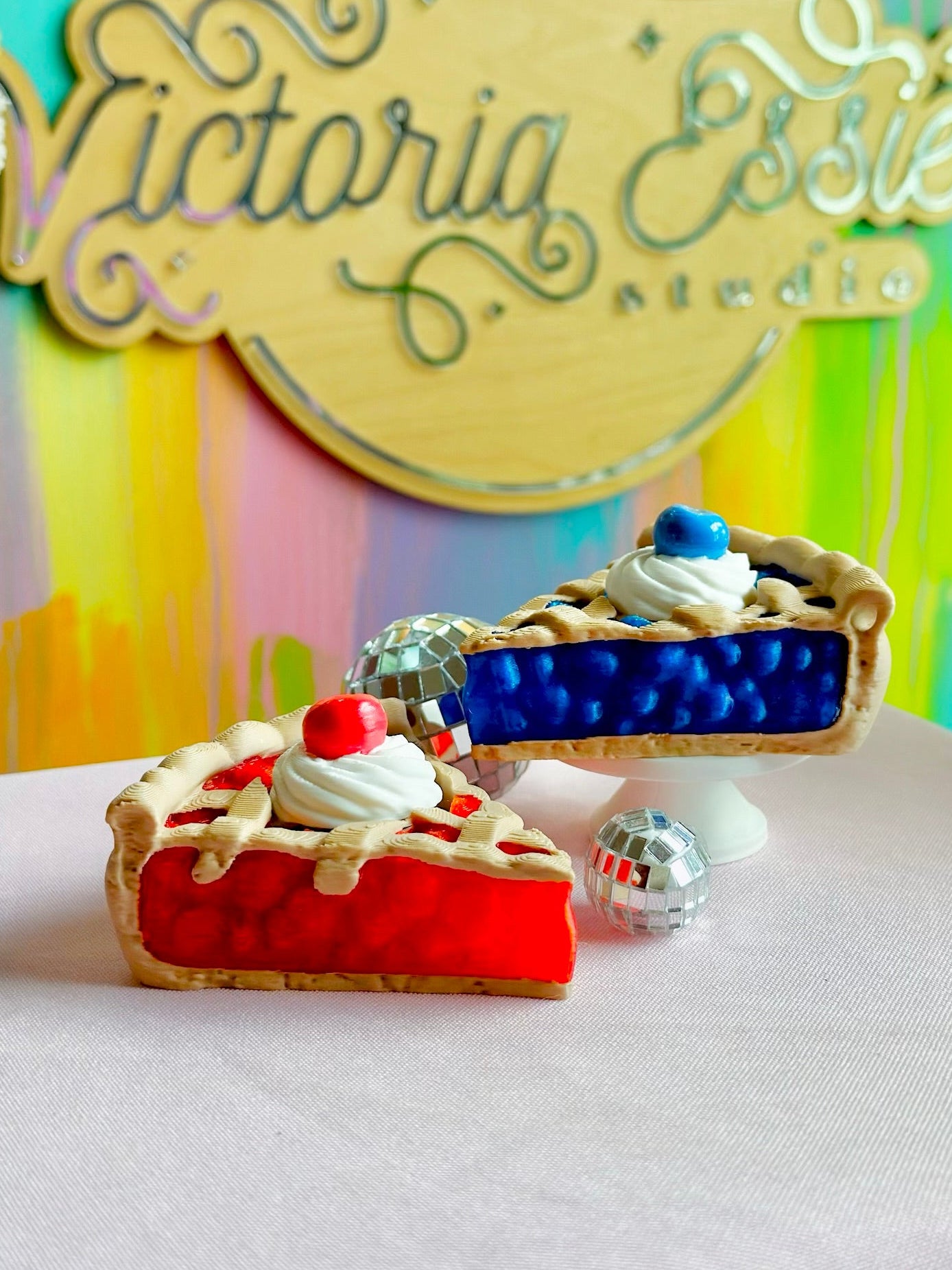 Slice of Pie Clicker Keychain