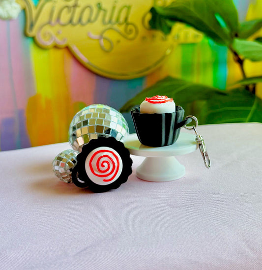 Halloween Chocolate Clicker Keychain
