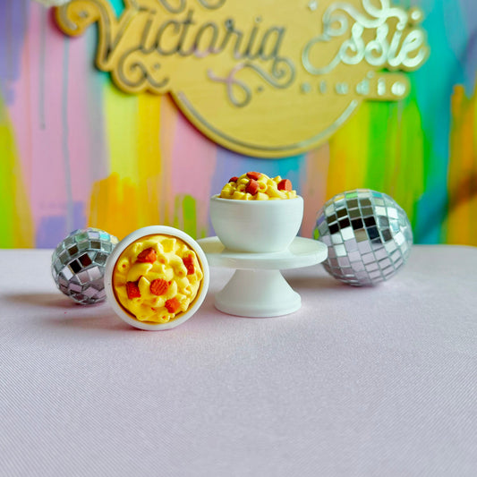 Mac N Cheese Clicker Keychain