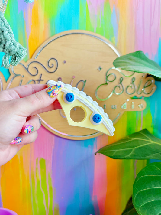 Lemon Blueberry Cake Book Holder