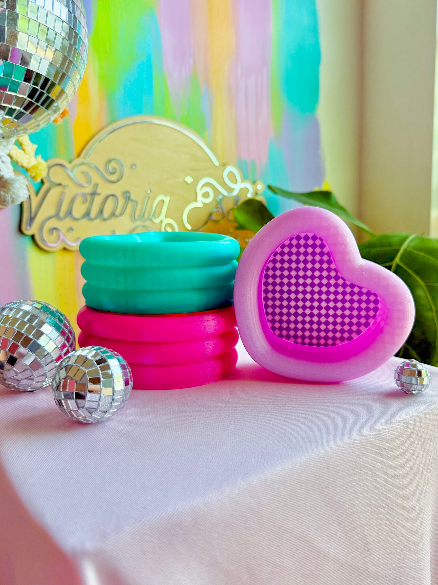 Heart Tub Trinket Bowl