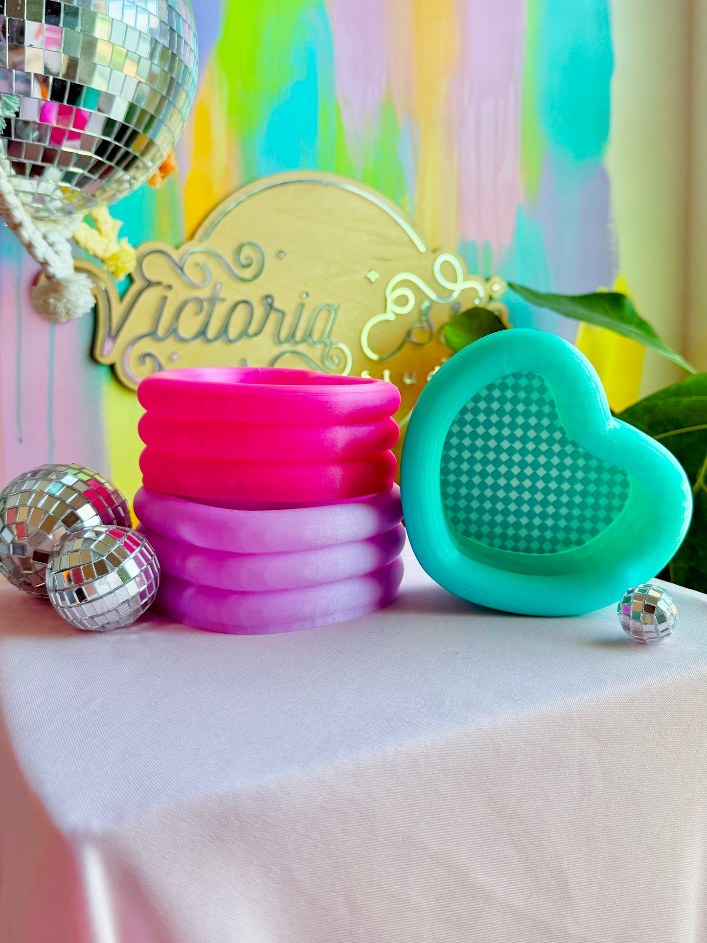 Heart Tub Trinket Bowl