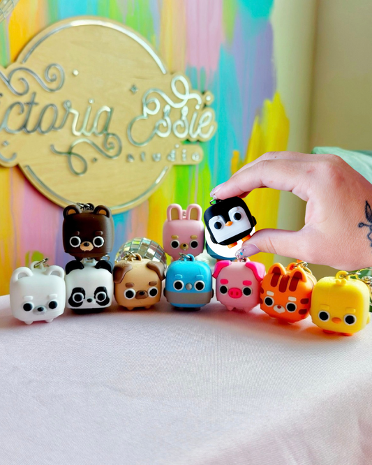 Mini Animal Clicker Keychain
