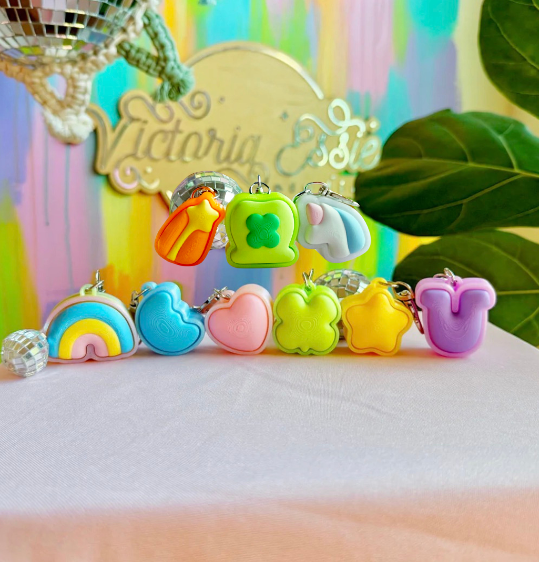 Lucky Charms Clicker Keychain