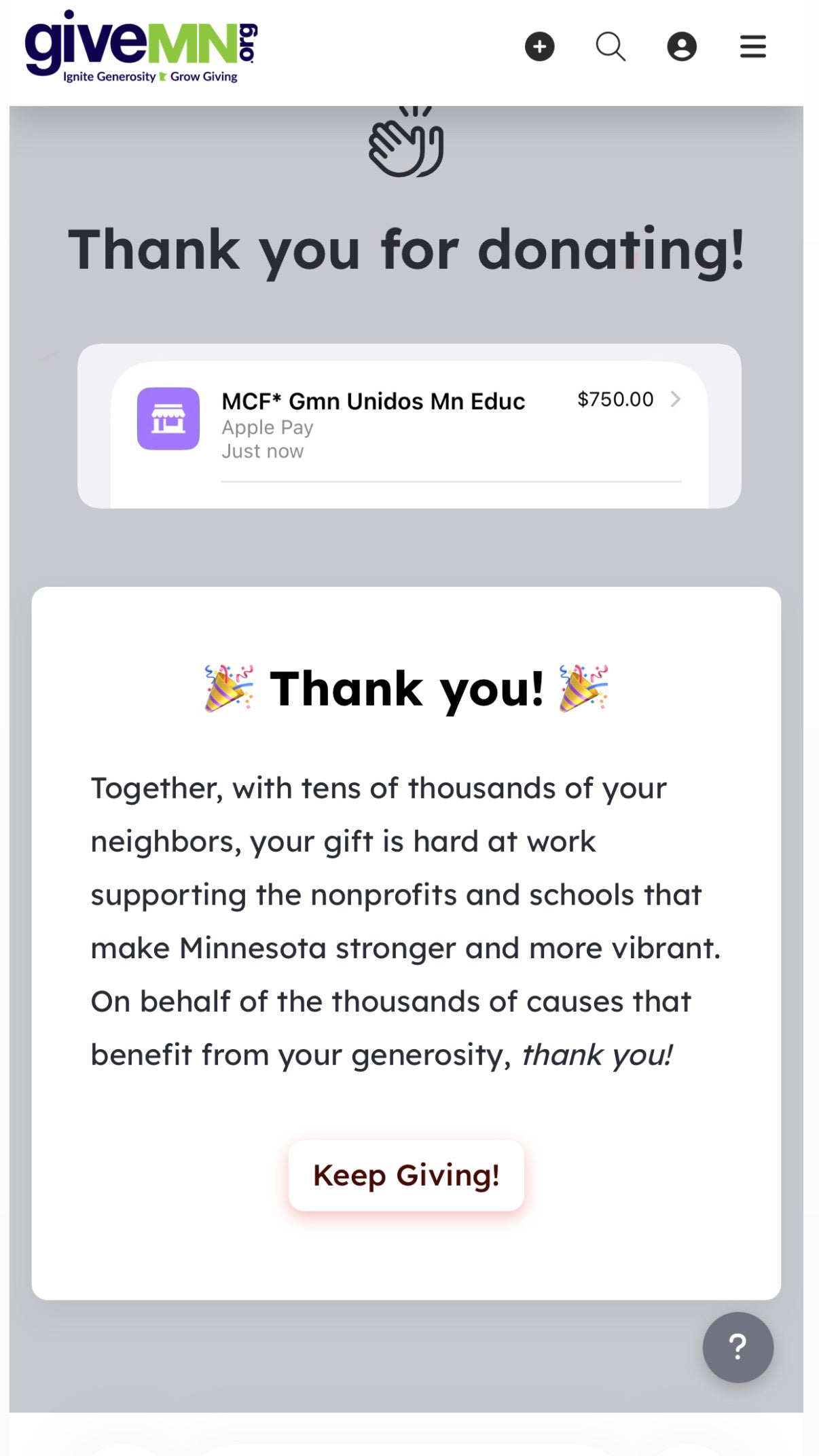 Melt Ice Donation Fund!